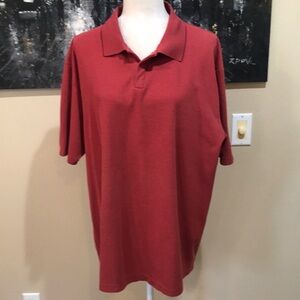 Crazy Horse (Claiborne)Pre-Owned Men’s Rust
Colored Pima Cotton Polo Shirt-2XL